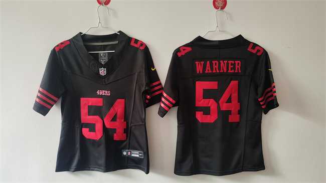 Women's San Francisco 49ers #54 Fred Warner Black F.U.S.E Vapor Untouchable Stitched Jersey,We sell and wholesale Women's San Francisco 49ers #54 Fred Warner Black F.U.S.E Vapor Untouchable Stitched Jersey on line form chian!